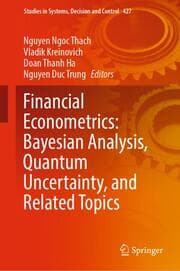 Cover von Financial Econometrics: Bayesian Analysis, Quantum Uncertainty, and Related Topics