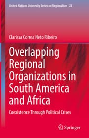 Cover von Overlapping Regional Organizations in South America and Africa