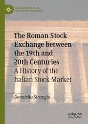 Cover von The Roman Stock Exchange between the 19th and 20th Centuries