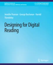 Cover von Designing for Digital Reading