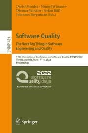 Cover von Software Quality: The Next Big Thing in Software Engineering and Quality