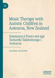 Cover von Music Therapy with Autistic Children in Aotearoa, New Zealand