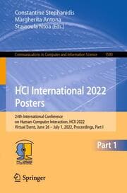 Cover von HCI International 2022 Posters