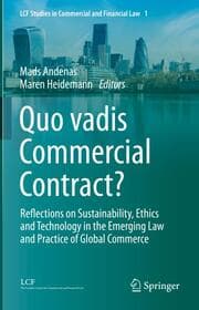 Cover von Quo vadis Commercial Contract?