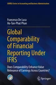 Cover von Global Comparability of Financial Reporting Under IFRS