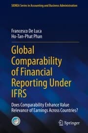 Cover von Global Comparability of Financial Reporting Under IFRS