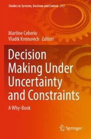 Cover von Decision Making Under Uncertainty and Constraints