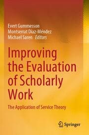 Cover von Improving the Evaluation of Scholarly Work