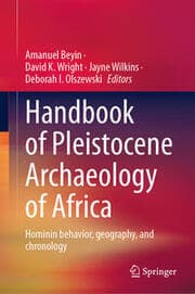 Cover von Handbook of Pleistocene Archaeology of Africa