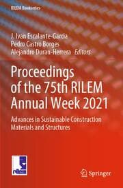 Cover von Proceedings of the 75th RILEM Annual Week 2021