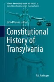 Cover von Constitutional History of Transylvania