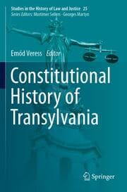 Cover von Constitutional History of Transylvania