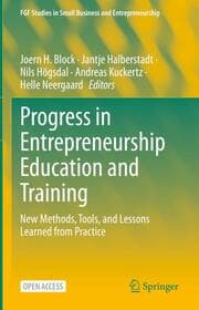 Cover von Progress in Entrepreneurship Education and Training
