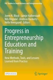 Cover von Progress in Entrepreneurship Education and Training