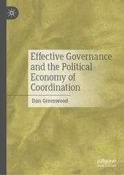 Cover von Effective Governance and the Political Economy of Coordination