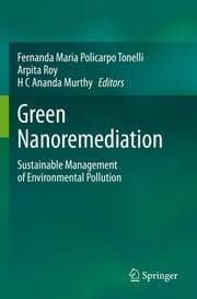 Cover von Green Nanoremediation