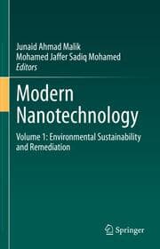 Cover von Modern Nanotechnology