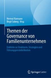 Cover von Themen der Governance von Familienunternehmen