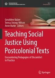 Cover von Teaching Social Justice Using Postcolonial Texts