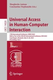 Cover von Universal Access in Human-Computer Interaction