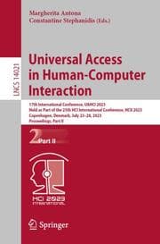 Cover von Universal Access in Human-Computer Interaction