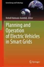 Cover von Planning and Operation of Electric Vehicles in Smart Grids