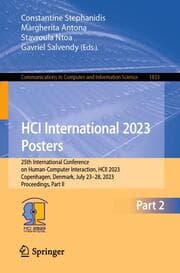 Cover von HCI International 2023 Posters