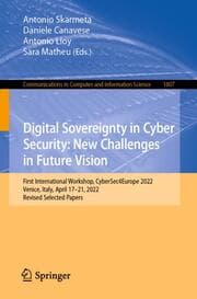 Cover von Digital Sovereignty in Cyber Security: New Challenges in Future Vision