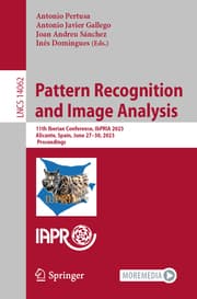 Cover von Pattern Recognition and Image Analysis