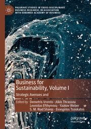 Cover von Business for Sustainability, Volume I