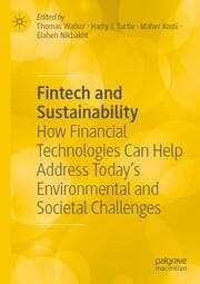 Cover von Fintech and Sustainability