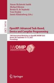 Cover von OpenMP: Advanced Task-Based, Device and Compiler Programming