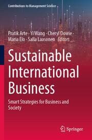 Cover von Sustainable International Business