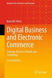 Cover von Digital Business and Electronic Commerce