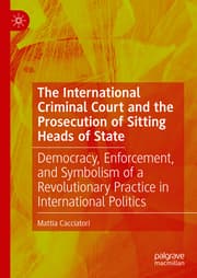Cover von The International Criminal Court and the Prosecution of Sitting Heads of State