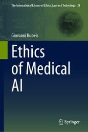 Cover von Ethics of Medical AI