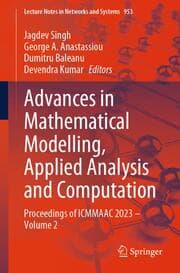 Cover von Advances in Mathematical Modelling, Applied Analysis and Computation