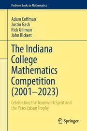 Cover von The Indiana College Mathematics Competition (2001-2023)