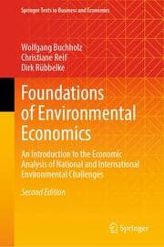 Cover von Foundations of Environmental Economics