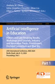 Cover von Artificial Intelligence in Education. Posters and Late Breaking Results, Workshops and Tutorials, Industry and Innovation Tracks, Practitioners, Doctoral Consortium and Blue Sky