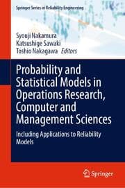 Cover von Probability and Statistical Models in Operations Research, Computer and Management Sciences