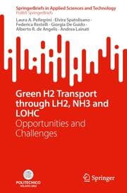 Cover von Green H2 Transport through LH2, NH3 and LOHC