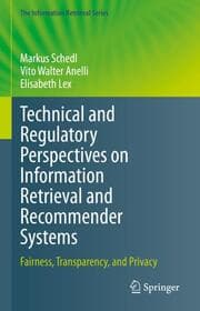 Cover von Technical and Regulatory Perspectives on Information Retrieval and Recommender Systems