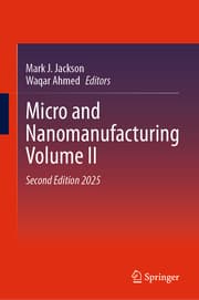 Cover von Micro and Nanomanufacturing Volume II