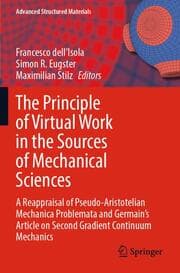 Cover von The Principle of Virtual Work in the Sources of Mechanical Sciences
