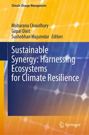 Cover von Sustainable Synergy: Harnessing Ecosystems for Climate Resilience