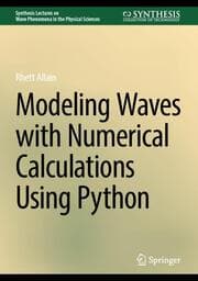 Cover von Modeling Waves with Numerical Calculations Using Python