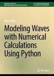 Cover von Modeling Waves with Numerical Calculations Using Python