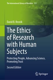 Cover von The Ethics of Research with Human Subjects