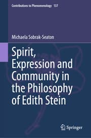 Cover von Spirit, Expression and Community in the Philosophy of Edith Stein